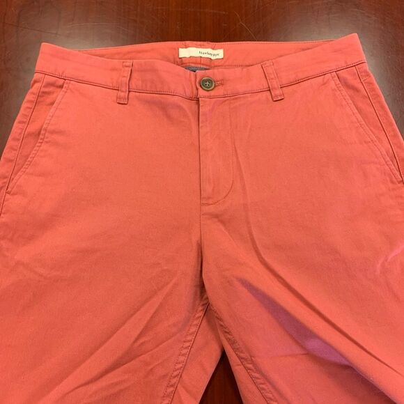 Hawker Rye Washed Red Twill Slim Pants 31/30 - Picture 2 of 6